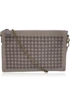 Bottega Veneta Pre-owned Womens Leather Shoulder Bag Pouch - - One Size