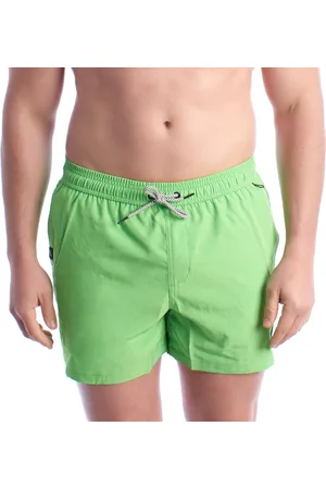 IN MY HOOD Mens Plain Swim Shorts HS24MSW01 - - Size Large