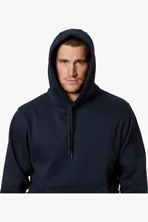 Hard Yakka BRUSHED FLEECE Mens Sweatshirt Navy - - Size X-Large