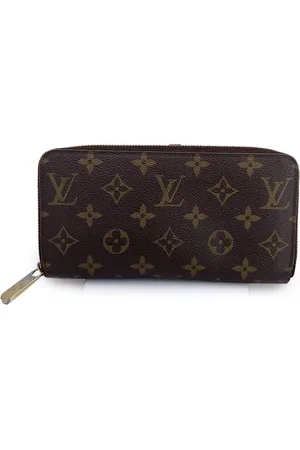 LOUIS VUITTON Pre-owned Womens Cloth Wallet Zippy - Cotton - One Size