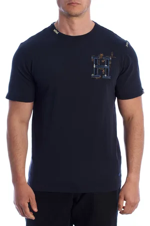 IN MY HOOD Mens Short-Sleeved Cotton T-Shirt HS24MTS06 - - Size Medium