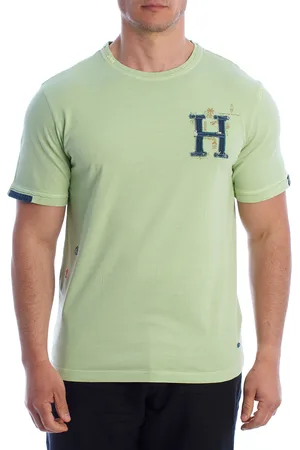 IN MY HOOD Mens Short-Sleeved Cotton T-Shirt HS24MTS06 - - Size X-Large