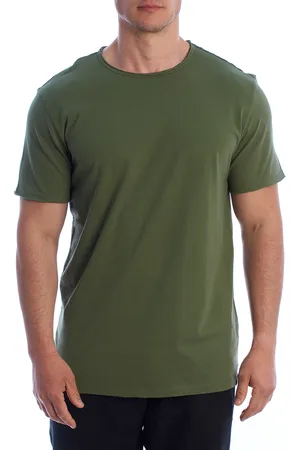 IN MY HOOD Mens Basic Cotton Short-Sleeved T-Shirt HS24MTS03 - - Size Medium