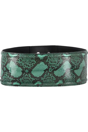 Marni Pre-owned Womens Snake Print Belt in Leather - One Size