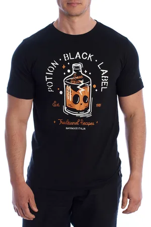 IN MY HOOD Mens Short Sleeve Graphic Cotton T-Shirt HS24MTS20-A - - Size 2XL
