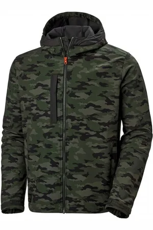 Helly Hansen KENSINGTON Mens Hooded Jacket Camo - - Size Medium