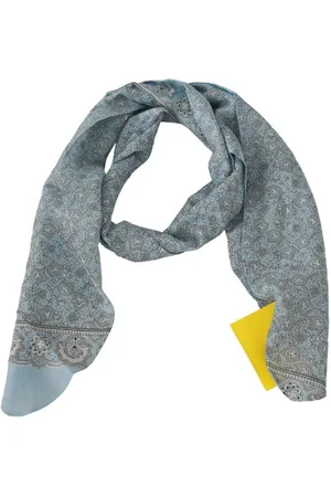 ERMANNO SCERVINO Mens Bandana Wrap Shawl Foulard Scarf Silk - One Size
