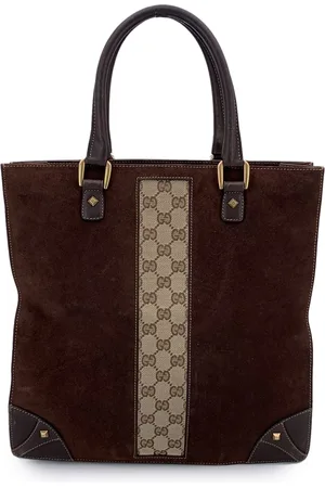 Gucci Pre-owned Womens Suede Tote Bag - - One Size