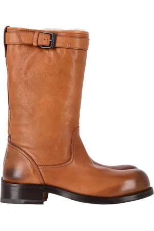 Bottega Veneta Pre-owned Womens Biker Boots in Leather - Size EU 36