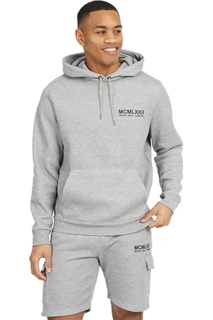 Brave Soul Mens Hoodie & Cargo Short Co-Ord Set - Size Large