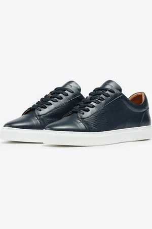 Oliver Sweeney Almada Mens Perforated Leather Trainers - - Size UK 8