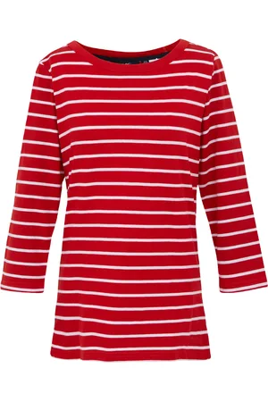 Regatta Womens/Ladies Baylette II Striped T-Shirt (High Risk /White) - Size 18 UK