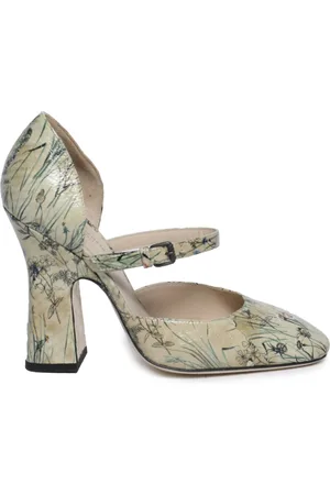 Bottega Veneta Womens Botanical Pumps - Leather - Size EU 36