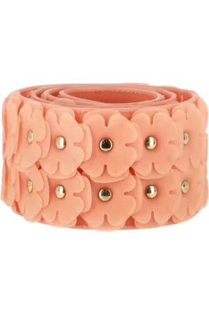 Burberry Pre-owned Womens Prorsum Floral Belt in Rubber - One Size
