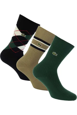 Lacoste Mens 3 Pack of Cotton Socks in - Size UK 5.5-8