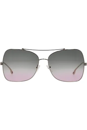 Etro Pre-owned Womens Sunglasses ET119S Aviator in and Pink Metal - One Size