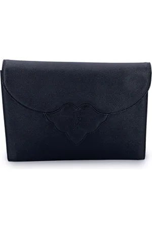 Saint Laurent Pre-owned Womens Vintage Leather Clutch Bag - - One Size