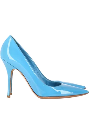 Dior Pre-owned Womens Pointed Toe Pumps in :ight Patent Leather - Size EU 38