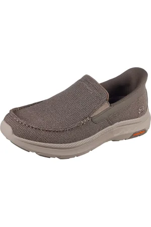 Skechers Pollard Wilfred Textile Mens Loafers - Size UK 6