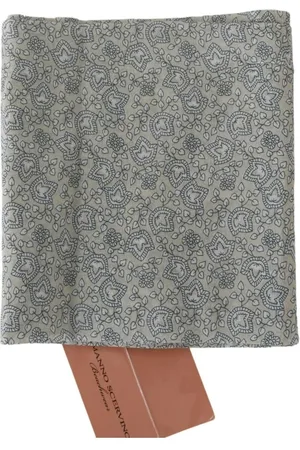 ERMANNO SCERVINO WoMens Blue Belt Wrap Beachwear Waist Cotton - One Size