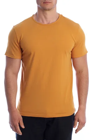 IN MY HOOD Mens Basic Cotton Short-Sleeved T-Shirt HS24MTS03 - - Size Large