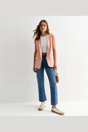 Gini London Womens Tailored Longline Waistcoat - Size Small/Medium