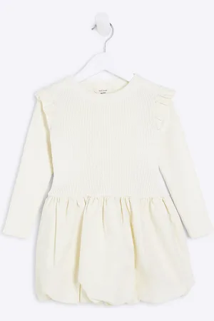 River Island Mini Girls Bubble Hem Dress - Size 2-3Y