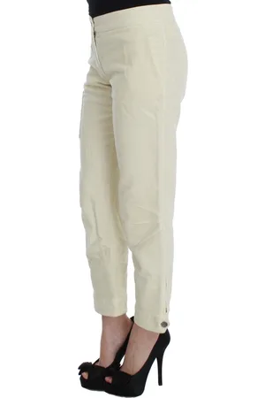 ERMANNO SCERVINO WoMens Cotton Capri Cropped Cargo Pants - Size EU 38 (Womens)