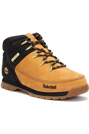 Timberland Kids Unisex Euro Sprint Hiker Junior Boots - Nubuck - Size UK 4