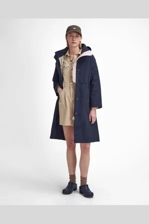 Barbour Iris Womens Long Waterproof Jacket - - Size 16 UK