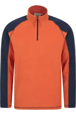 Mountain Warehouse Mens Ashbourne II Half Zip Fleece Top - Size Large