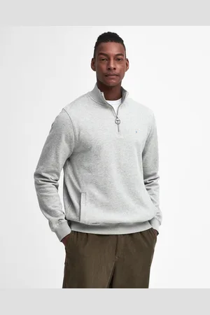 Barbour Beckhill Mens Half Zip Sweatshirt - - Size 2XL