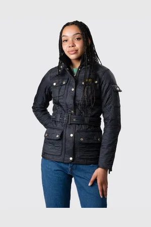 Barbour International Womens Polarquilt - Fleece - Size 8 UK