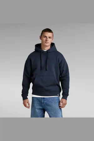 G-Star Mens G-Star RAW Essential Unisex Loose Hoodie - Cotton - Size X-Small