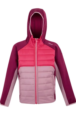 Regatta Kids Unisex Childrens/Kids Kielder IX Hybrid Jacket (Lilas/Pop/Beaujolais) - - Size 3-4Y