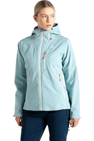 Dare 2B Womens/Ladies Torrek II Colour Block Waterproof Jacket (Aquifer) - - Size 12 UK