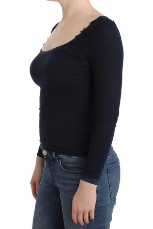 ERMANNO SCERVINO WoMens Lingerie Top Blouse Jumper Lace Rayon - Size X-Small