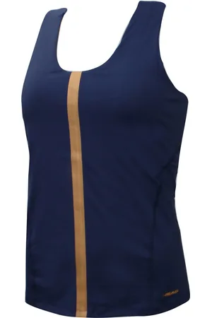 Head Womens Vest Tennis Gym Training Tank T-Shirt Navy 814117 NV - - Size X-Small