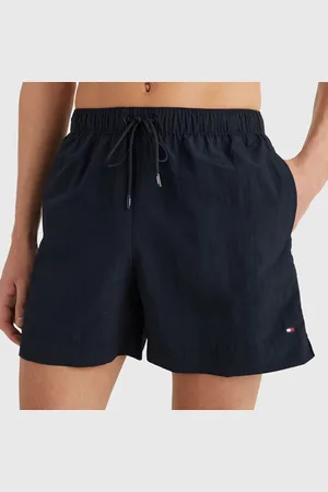 Tommy Hilfiger Mens Essential Logo Swim Shorts in Nylon - Size Small