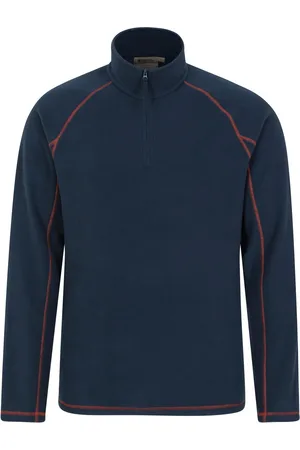 Mountain Warehouse Mens Ashbourne II Half Zip Fleece Top - Size Medium