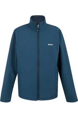 Regatta Mens Cera V Wind Resistant Soft Shell Jacket (Moonlight Denim) - - Size 3XL
