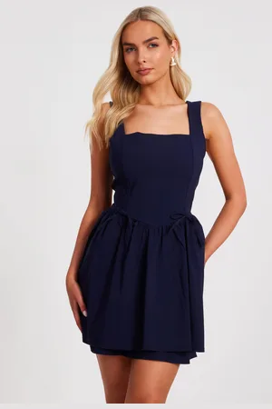 Quiz Womens Layered Mini Dress - Size 8 UK