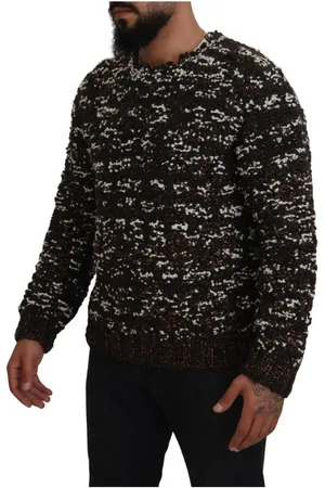 Dolce & Gabbana Mens Knitted Wool Fatto A Mano Sweater - Size EU 44 (Mens)