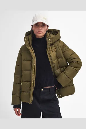 Barbour Barron Womens Puffer Jacket - - Size 12 UK