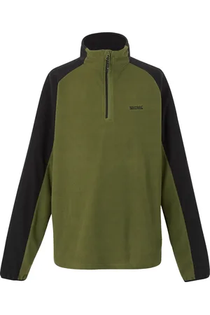 Regatta Mens Elson II Lightweight Fleece (Nephrite /Black) - Size X-Large