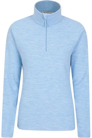 Mountain Warehouse Womens/Ladies Snowdon Melange Fleece Top (Corn ) - Size 12 UK