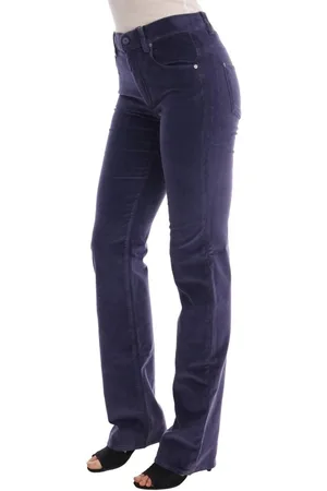 ERMANNO SCERVINO WoMens Corduroy Stretch Bootcut Pants Cotton - Size 26 (Waist)