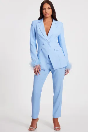 Quiz Womens Tailored Trousers - Size 10 UK
