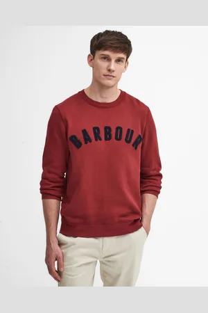 Barbour Prep Logo Crew Mens Sweatshirt - - Size X-Large