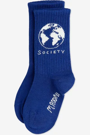 Mini Rodini Kids Unisex Society Socks in - Size UK 3-6